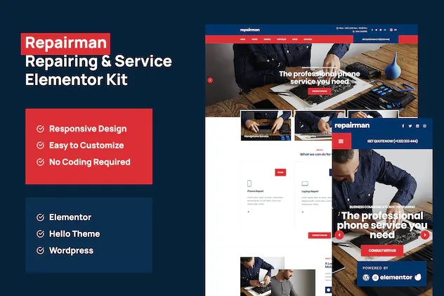 Repairman - Gadget Repair - Service