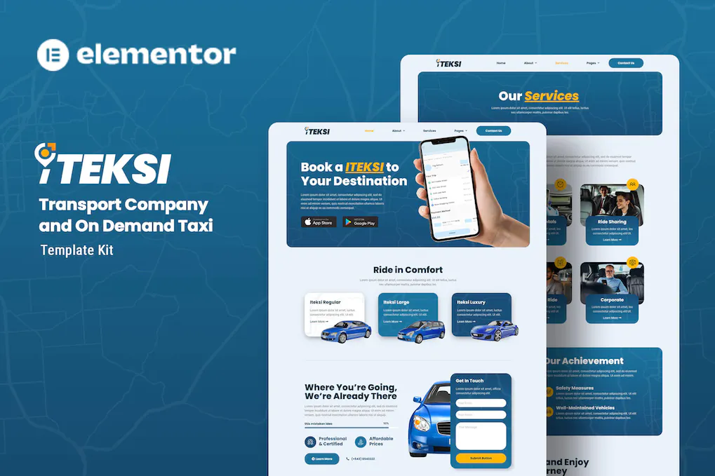 Iteksi - Transport Company - Taxi App