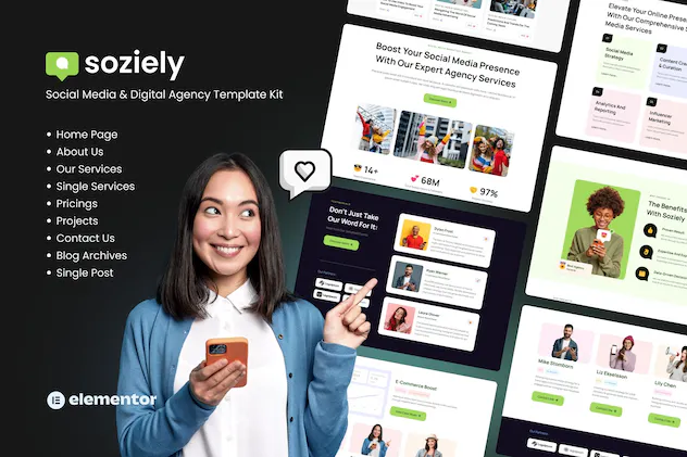 Soziely - Social Media - Digital Marketing Agency