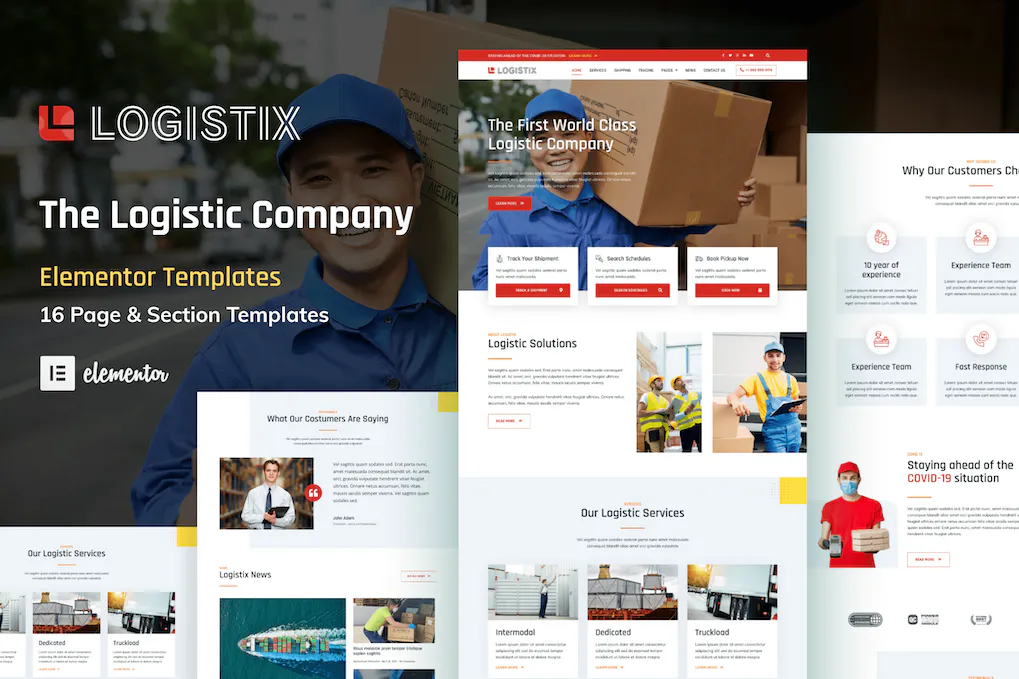 Logistix - Transportation Courier - Logistic Company