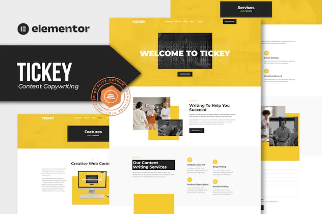 Tickey - Content Copywriting Services
