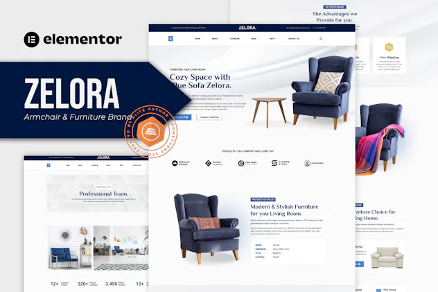 Zelora - Armchair - Furniture Brand