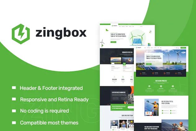 Zingbox  Wind - Solar Energy