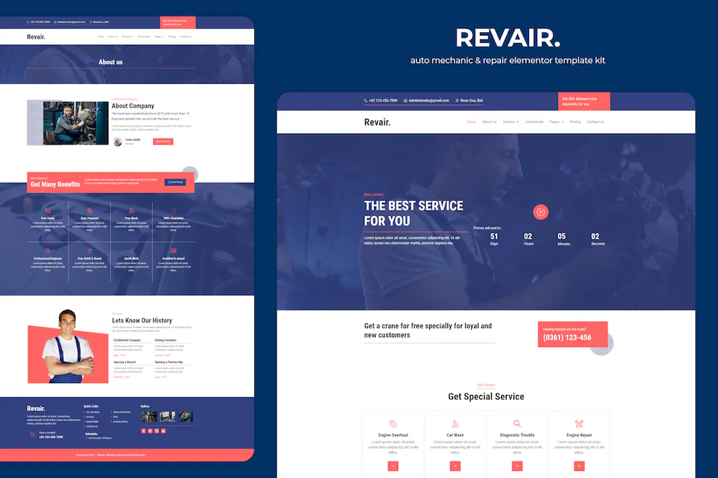 Revair - Auto Mechanic - Repair