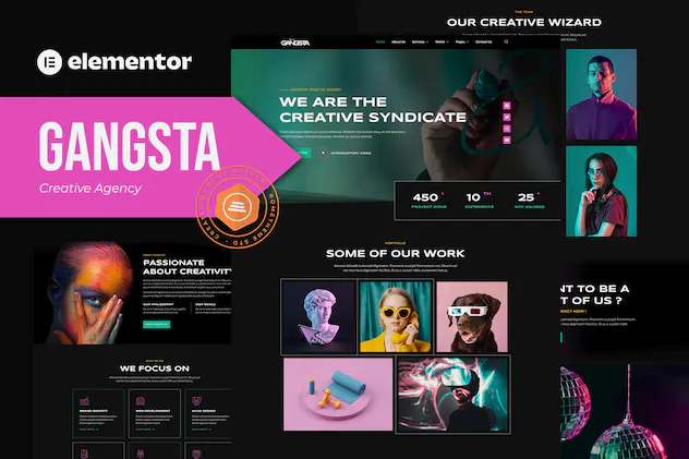 Gangsta - Creative Agency - Portfolio