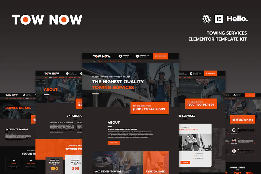 Tow Now - Towing Services