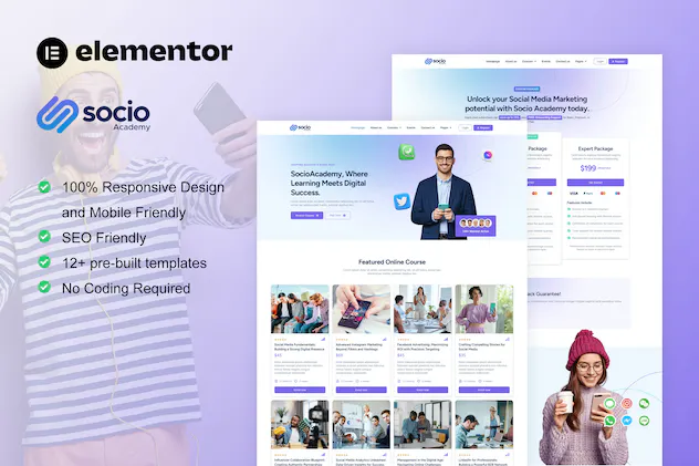 SocioAcademy - Social Media Management Course