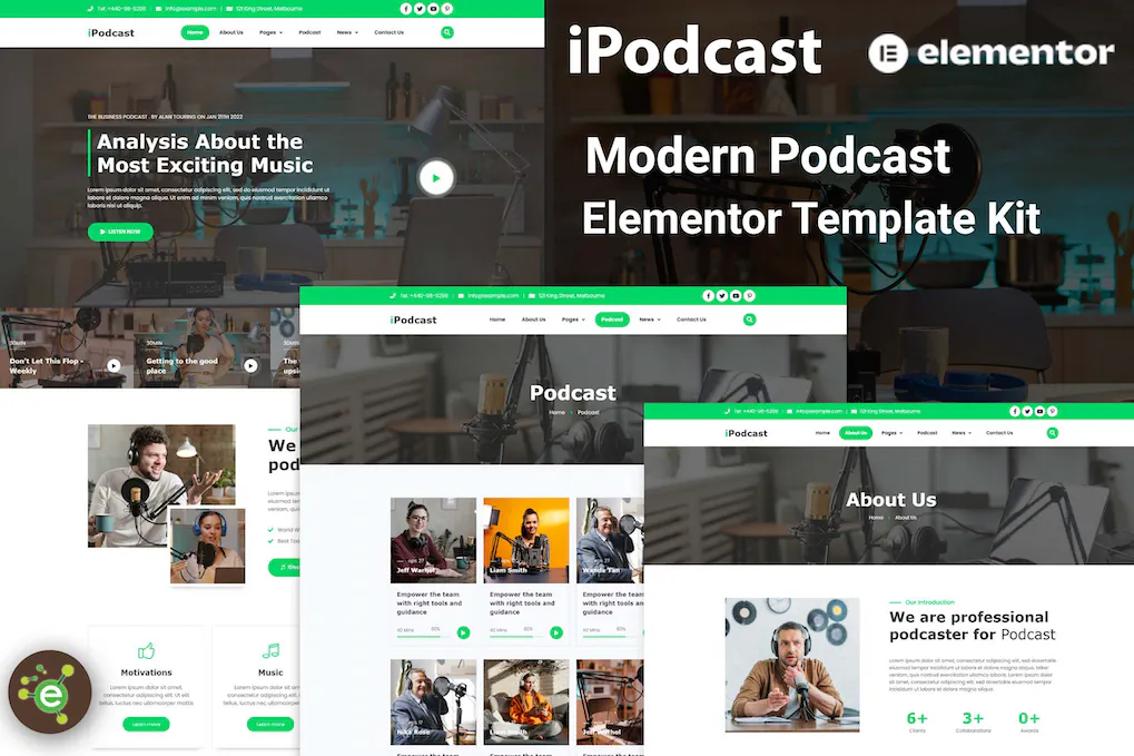 iPodcast - Modern Podcast
