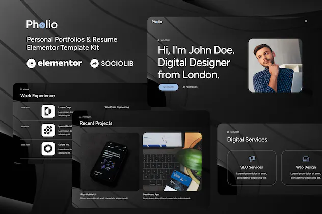 Pholio - Personal Portfolios - Resume