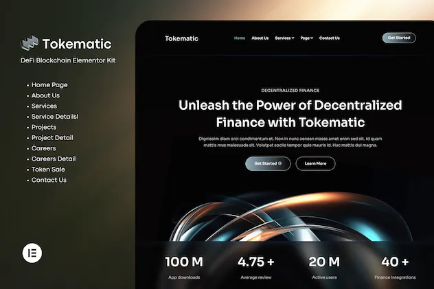 Tokematic - Crypto Defi Launch