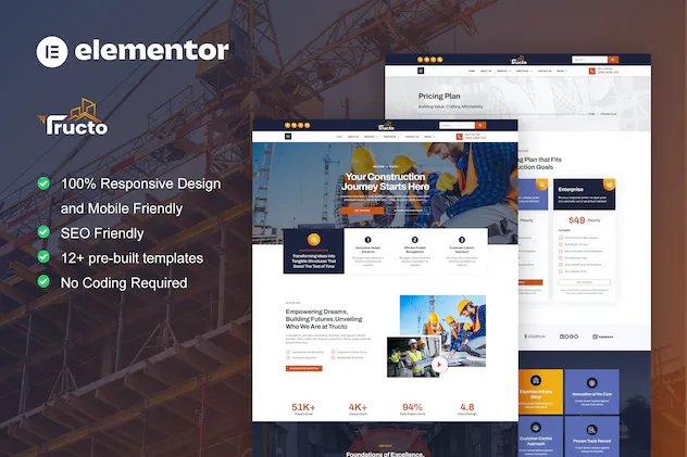 Tructo - Construction Service - Building