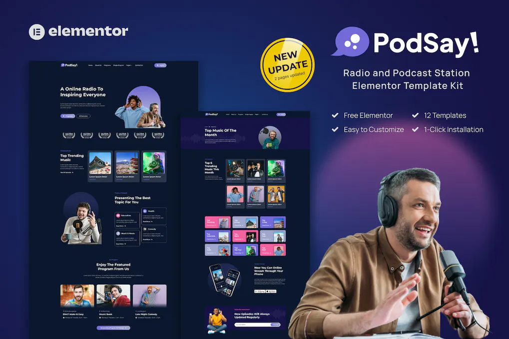 PodSay - Radio - Podcast Station