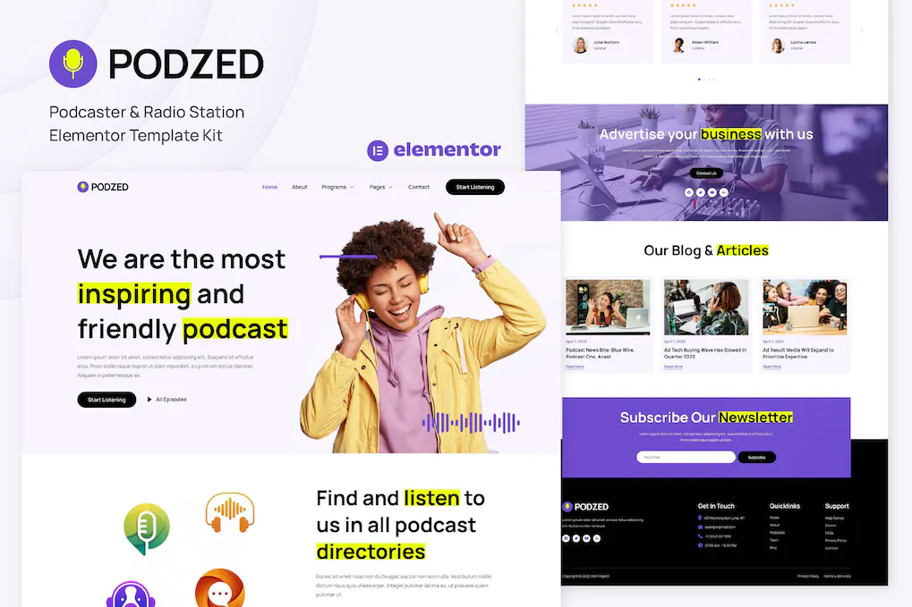 Podzed - Podcaster - Radio Station