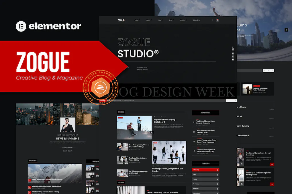 Zogue - Creative Blog - Magazine