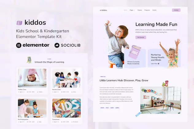 Kiddos - School - Kindergarten