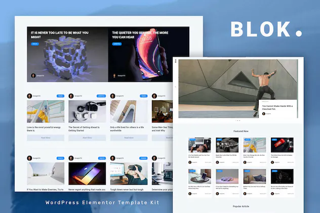 Blok - Blog - Magazine