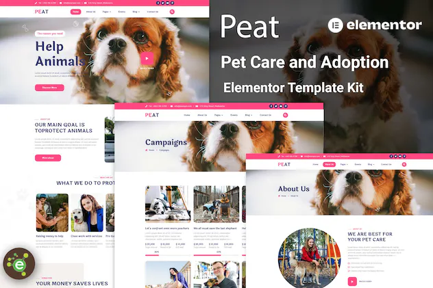 Peat - Pet Care - Adoption