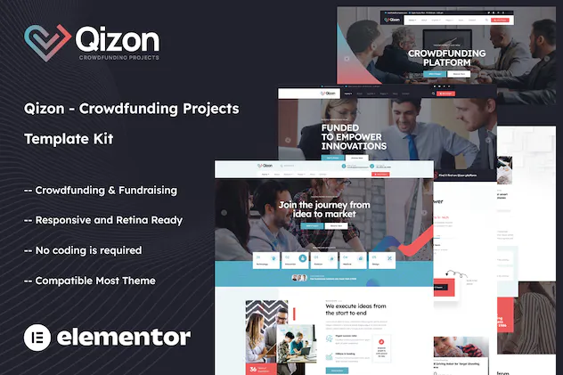 Qizon - Crowdfunding Projects