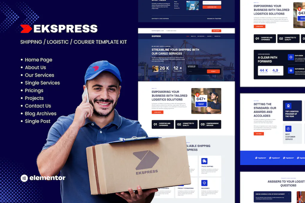 Ekspress - Logistic Shipping - Courier