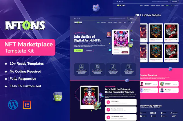 NFTONS - NFT Service - Crypto Currency