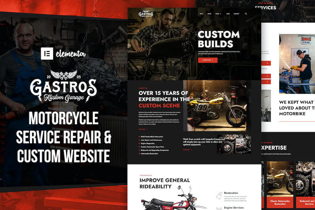 Gastros Garage - Motorcycle Service Repair 