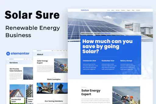 Solar Sure - Renewable Energy Business -