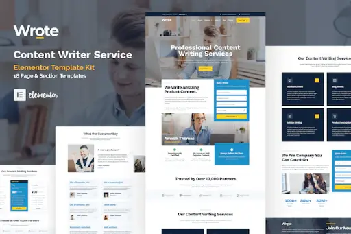 Wrote - Content Writing - Copywriting