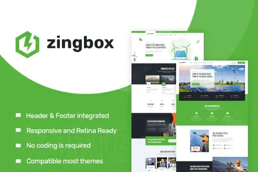 Zingbox  Wind - Solar Energy