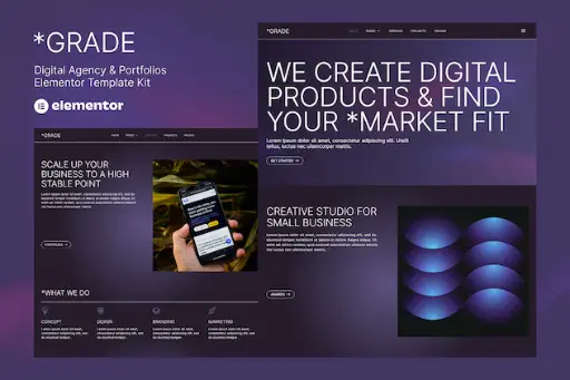 Grade - Creative Agency - Portfolios
