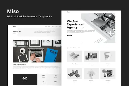 Miso - Minimal Portfolio