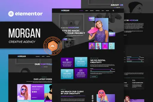 Morgan - Creative Agency - Portfolio