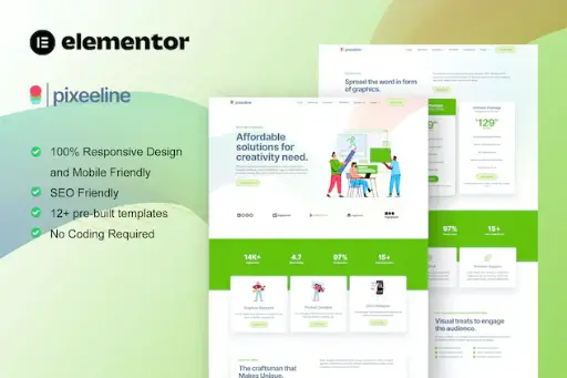 Pixeeline - Graphics Illustration Freelance - Creative Agency