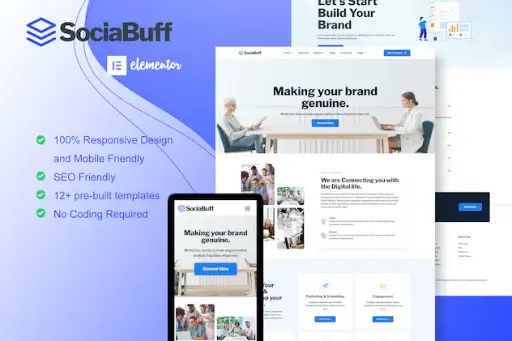 SociaBuff - Social Media - Digital Agency