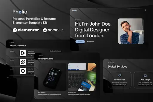 Pholio - Personal Portfolios - Resume