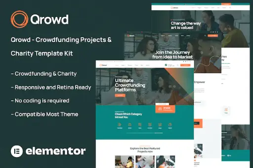 Qrowd - Crowdfunding Projects - Charity