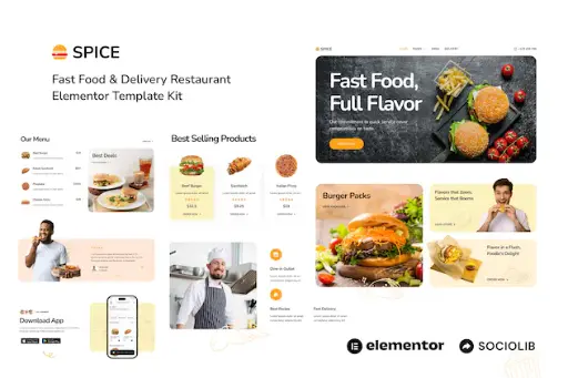 Spice - Fast Food - Delivery Restaurant