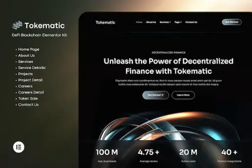 Tokematic - Crypto Defi Launch