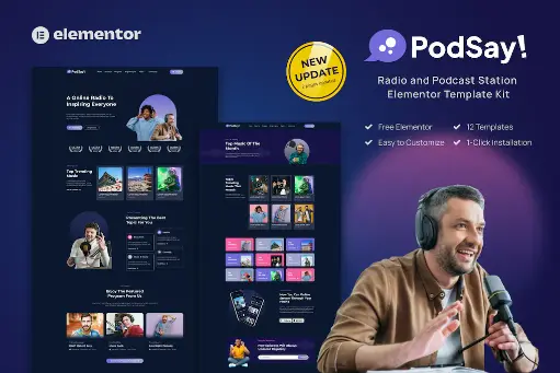 PodSay - Radio - Podcast Station