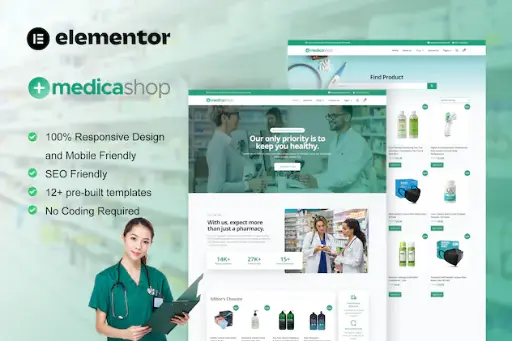 MedicaShop - Pharmacy - Medical Store