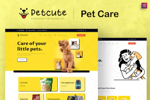 Pet Cute - Pet Care - Veterinary