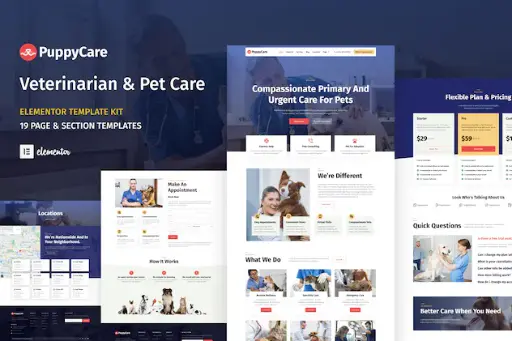 PuppyCare - Vetenarian - Pet Care WordPress