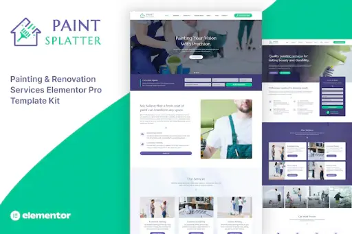 Paint Splatter - Painting - Renovation Services
