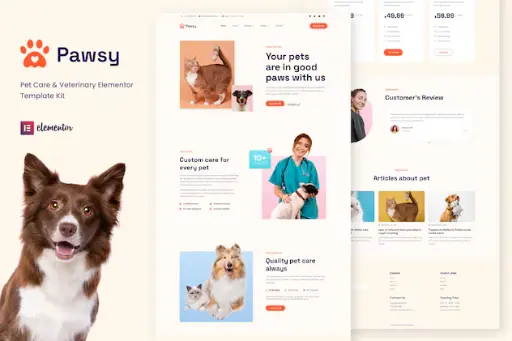 Pawsy - Pet Care - Veterinary